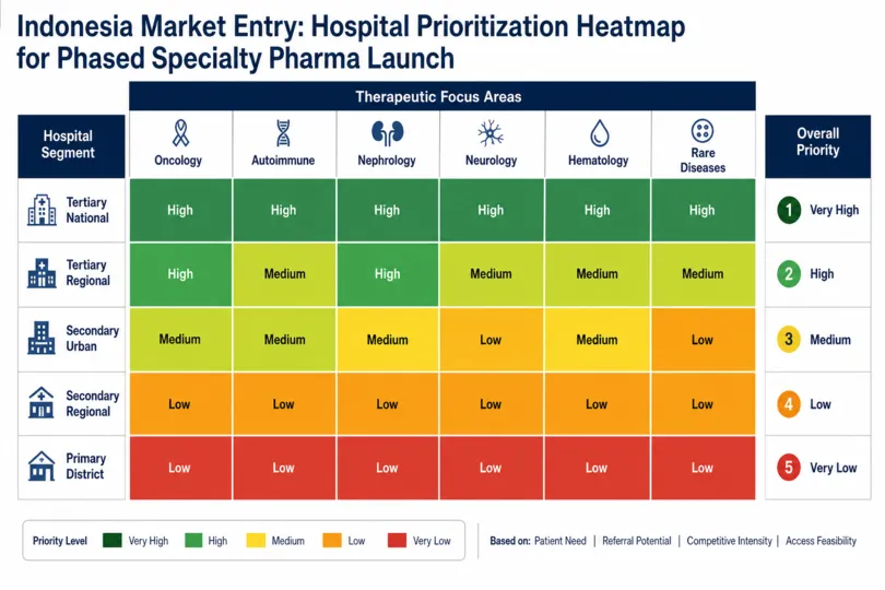 Market Entry and Launch Strategy for a Specialty Pharmaceutical in Indonesia